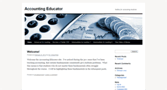 Desktop Screenshot of accountingeducator.com